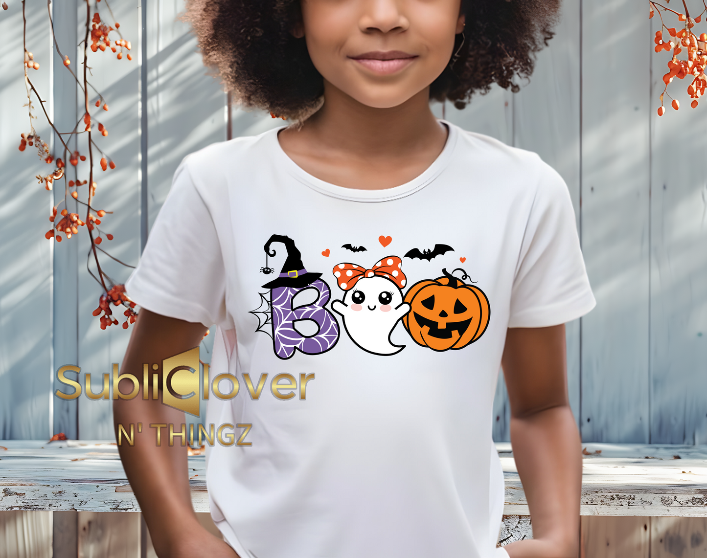 Boo Ghost Girl T-Shirt