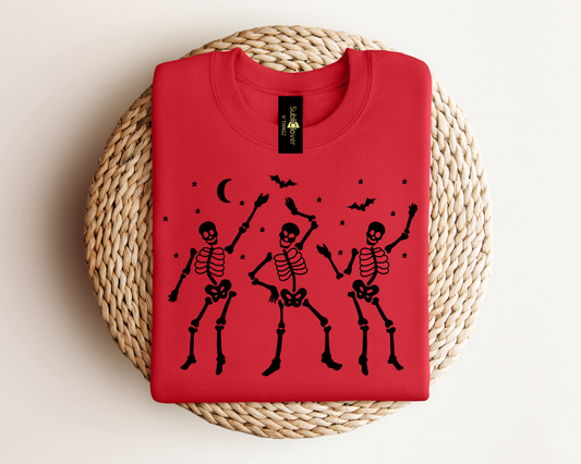 Dancing Skeletons Long-Sleeve Shirt (Adult Unisex)