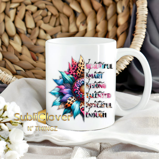 I am Beautiful Smart Strong Mug