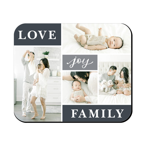 Love Joy Family Mouse Pad