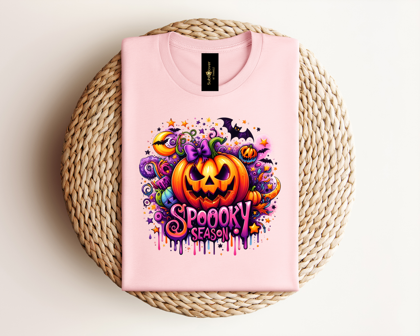 Spooky Girl Pumpkin T-Shirt