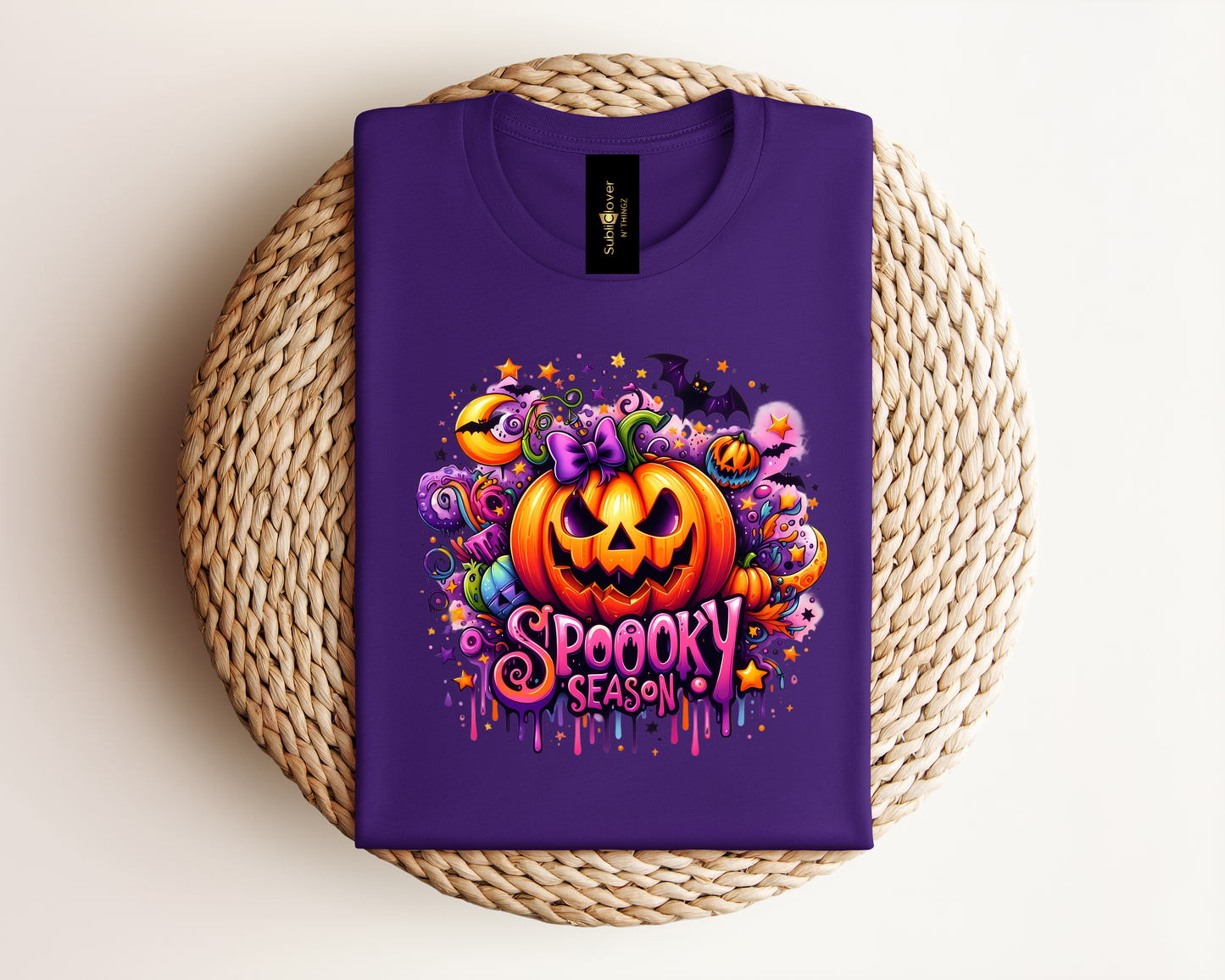 Spooky Girl Pumpkin T-Shirt